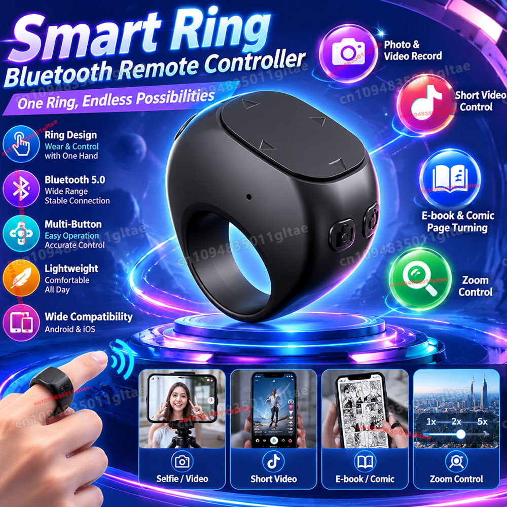 Home Cinema Wireless - Mobiele muisring met draadloze afstandsbediening en