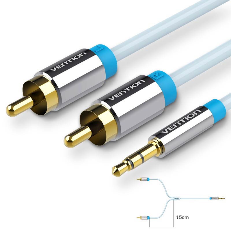 Ventie RCA Kabel 3.5 naar 2rca - Home Cinema Tv recensie en prijs